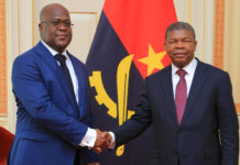 Presidente da República felicita Félix Tshisekedi pela reeleição